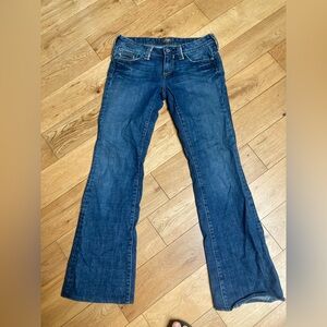 Kasil vintage flare low rise jean 28